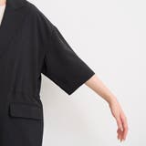 リネンタッチ半袖シャツジャケット | coen【women】 | 詳細画像31 