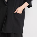 リネンタッチ半袖シャツジャケット | coen【women】 | 詳細画像33 