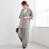 リネンタッチ半袖シャツジャケット | coen【women】 | 詳細画像9 