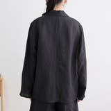 【接触冷感】リネンレーヨンテーラードジャケット | coen【women】 | 詳細画像16 