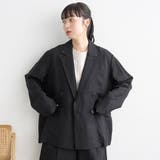 【接触冷感】リネンレーヨンテーラードジャケット | coen【women】 | 詳細画像4 