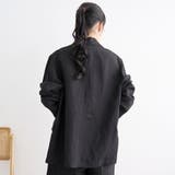 【接触冷感】リネンレーヨンテーラードジャケット | coen【women】 | 詳細画像6 