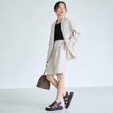 【接触冷感】リネンレーヨンテーラードジャケット | coen【women】 | 詳細画像8 