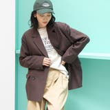 ウールライク Wブレストテーラードジャケット | coen【women】 | 詳細画像1 