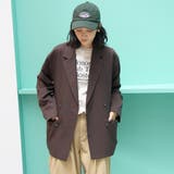ウールライク Wブレストテーラードジャケット | coen【women】 | 詳細画像18 