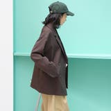 ウールライク Wブレストテーラードジャケット | coen【women】 | 詳細画像19 