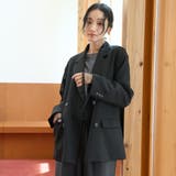 ウールライク Wブレストテーラードジャケット | coen【women】 | 詳細画像6 