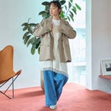 ウールライク Wブレストテーラードジャケット | coen【women】 | 詳細画像9 