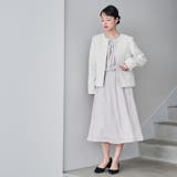 【WEB限定】セレモニーツイードジャケット×ワンピース2セット | coen【women】 | 詳細画像2 