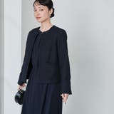 【WEB限定】セレモニーツイードジャケット×ワンピース2セット | coen【women】 | 詳細画像24 