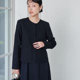 【WEB限定】セレモニーツイードジャケット×ワンピース2セット | coen【women】 | 詳細画像25 