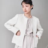 【WEB限定】セレモニーツイードジャケット×ワンピース2セット | coen【women】 | 詳細画像7 