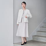 LT.GRAY | 【WEB限定】セレモニーツイードジャケット×ワンピース2セット | coen【women】