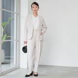 LT.GRAY | 【WEB限定】セレモニーダブルクロス3セットアップ | coen【women】