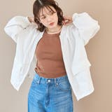 【撥水/UVカット】C.mt 遮熱ナイロンリップブルゾン | coen【women】 | 詳細画像1 