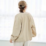 【撥水/UVカット】C.mt 遮熱ナイロンリップブルゾン | coen【women】 | 詳細画像16 