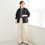 【撥水/UVカット】C.mt 遮熱ナイロンリップブルゾン | coen【women】 | 詳細画像8 