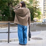 ライトメルトン ノーカラーミドルコート | coen【women】 | 詳細画像24 