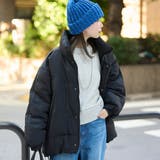 撥水モンスター中綿ジャケット（ショート丈） | coen【women】 | 詳細画像1 