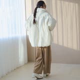 撥水モンスター中綿ジャケット（ショート丈） | coen【women】 | 詳細画像14 