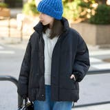 撥水モンスター中綿ジャケット（ショート丈） | coen【women】 | 詳細画像15 