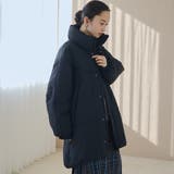 撥水モンスター中綿ジャケット(ミドル丈) | coen【women】 | 詳細画像17