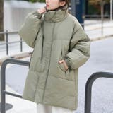 撥水モンスター中綿ジャケット(ミドル丈) | coen【women】 | 詳細画像5