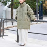 撥水モンスター中綿ジャケット(ミドル丈) | coen【women】 | 詳細画像6