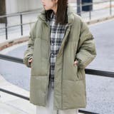 OLIVE | 撥水モンスター中綿ジャケット(ミドル丈) | coen【women】