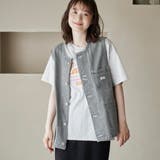 【SMITH’S（スミス）別注】 デニムベスト | coen【women】 | 詳細画像8 
