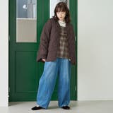 ノーカラー撥水キルティングブルゾン オーバーサイズ  | coen【women】 | 詳細画像25 