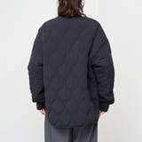 ノーカラー撥水キルティングブルゾン オーバーサイズ  | coen【women】 | 詳細画像40 