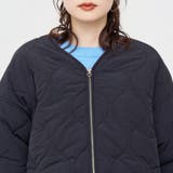ノーカラー撥水キルティングブルゾン オーバーサイズ  | coen【women】 | 詳細画像41 