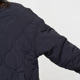 ノーカラー撥水キルティングブルゾン オーバーサイズ  | coen【women】 | 詳細画像42 