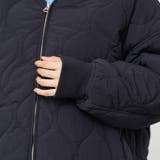 ノーカラー撥水キルティングブルゾン オーバーサイズ  | coen【women】 | 詳細画像43 