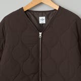 ノーカラー撥水キルティングブルゾン オーバーサイズ  | coen【women】 | 詳細画像49 