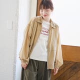 【撥水】シアーリップナイロンスタンドブルゾン | coen【women】 | 詳細画像11 