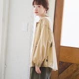 【撥水】シアーリップナイロンスタンドブルゾン | coen【women】 | 詳細画像12 