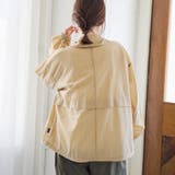 【撥水】シアーリップナイロンスタンドブルゾン | coen【women】 | 詳細画像13 