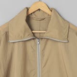 【撥水】シアーリップナイロンスタンドブルゾン | coen【women】 | 詳細画像21 