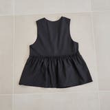 ペプラムジップベスト | coen【women】 | 詳細画像13