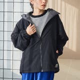 BLACK | PARKNIKリバーシブルフーディー | coen【women】