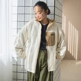 BEIGE | PARKNIKリバーシブルフーディー | coen【women】