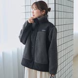 【PARKNIK(パークニック)】切替ボアブルゾン | coen【women】 | 詳細画像2