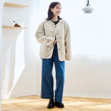 リバーシブル ノーカラーコーデュロイブルゾン | coen【women】 | 詳細画像15 