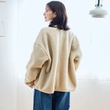 リバーシブル ノーカラーコーデュロイブルゾン | coen【women】 | 詳細画像17 