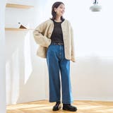 リバーシブル ノーカラーコーデュロイブルゾン | coen【women】 | 詳細画像18 