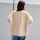 リバーシブル ノーカラーコーデュロイブルゾン | coen【women】 | 詳細画像25 