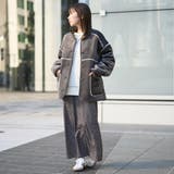 リバーシブル ノーカラーコーデュロイブルゾン | coen【women】 | 詳細画像3 