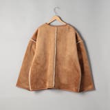 リバーシブル ノーカラーコーデュロイブルゾン | coen【women】 | 詳細画像36 